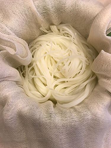 Unbleached Cheesecloth Grade 50 (extra fine weave): 100% natural, soft, absorbent cotton – washable and reusable, 36-Inch by 10-Yards