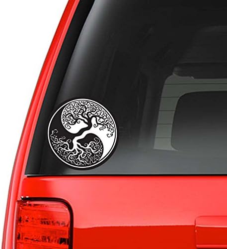 Yin Yang Tree of Life 5" Color Decal for Car/Window