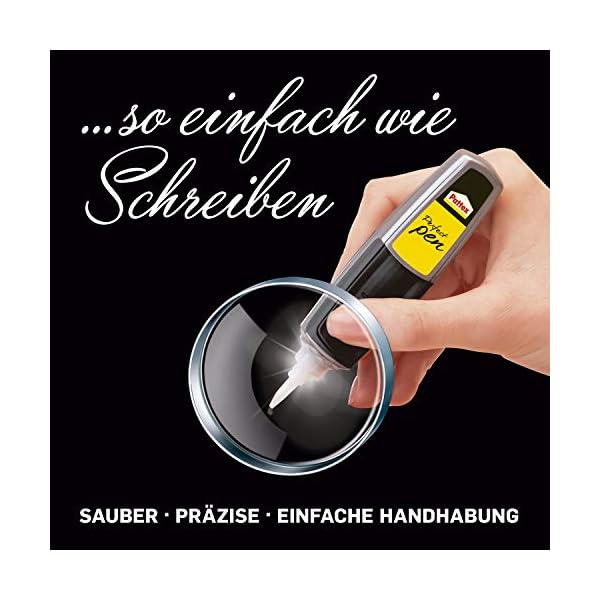 Pattex Perfect Pen, Sekundenkleber extra stark und präzise für punktgenaues Dosieren, Superkleber Stift für Materialien… – Bild 5
