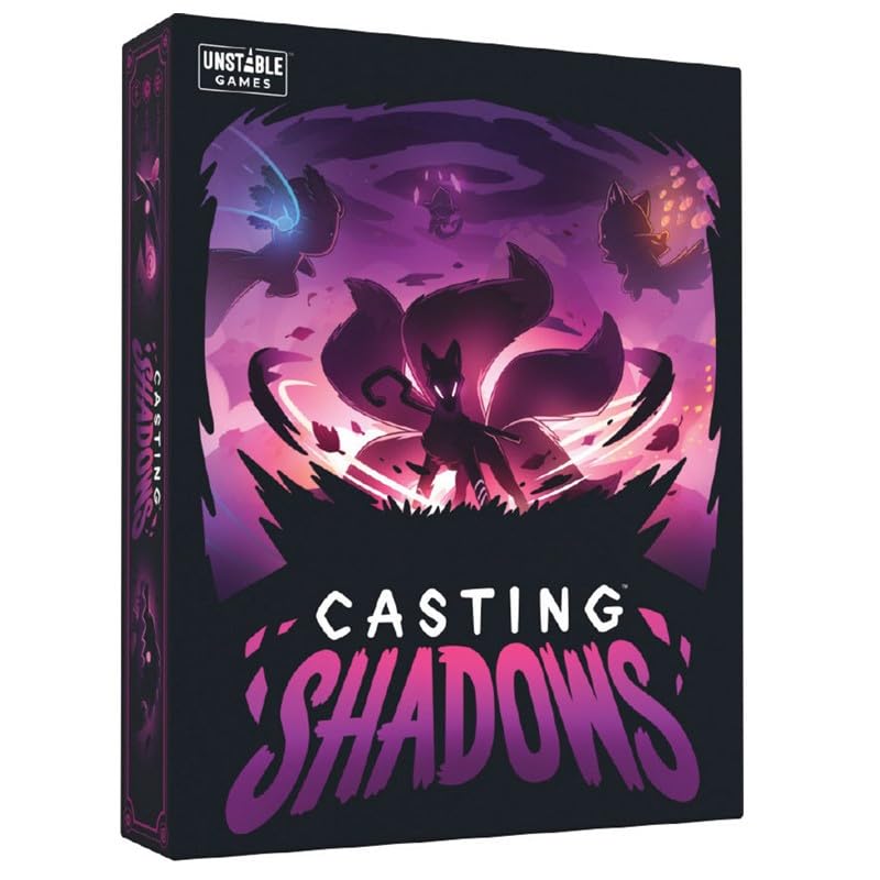 Asmodée Casting Shadows - Board Game - For 2 to 4 Players - 10 Years and Up - French Version, TEECS01FR