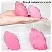 Silicone Makeup Sponge，SPANLA 3 Premium Silicone Makeup Applicator & 3 Makeup Sponge Makeup Blender Sponge Beauty Sponge for Makeup Foundation Applicator for Cosmetic Blending