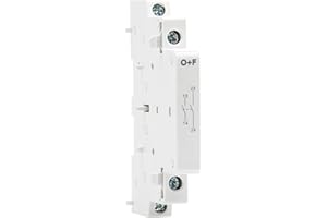 Good BNTai Automatic AC Contactor HC-25A 110V 230V 25A 2 Pole Universal Circuit Control DIN Rail Mount (2NO Auxiliary Contactor (use with contactor))