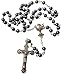 Westman Works First Holy Communion Rosary Beads with Metal Crucifix & Center for Him Deluxe Set with Gift Bag