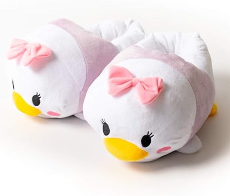 Amazon スリッパ 冬用 あったか フリーサイズ ディズニー ツムツム デイジー ルームシューズ レディース かわいい キャラクター つむつむ スリッパ 通販