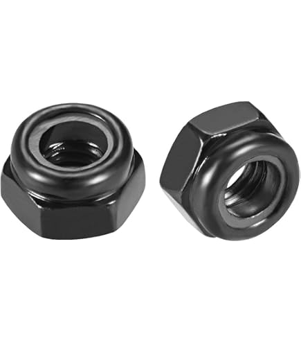 Lot De 20 Vis à Tête Hexagonale Bombée M6x55mm - Acier 10.9, Noir, Embout Allen 4mm