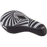 Alienation Psycho BMX Unisex Grey/Black | Alienation Psycho BMX Saddle Vinyl Faux Leather 140mm Pivotal Seat
