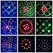 LED Stage Laser Lights,SAHAUHY 3 Sources Lens 48 Patterns Sound Activated Auto with Remote Control (Laser Lights)