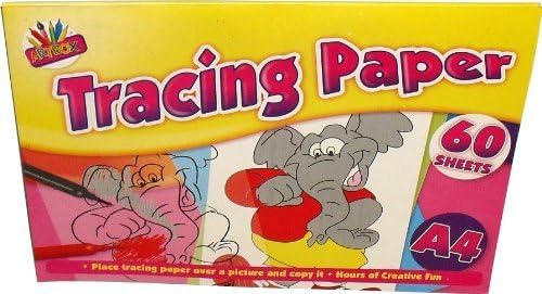 A4 TRACING PAPER PAD OF 60 SHEETS by Highridge