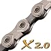 KMC X10.93 10 speed 116 links Bicycle Chain, Silver/Grey (1/2x11/128-Inch)