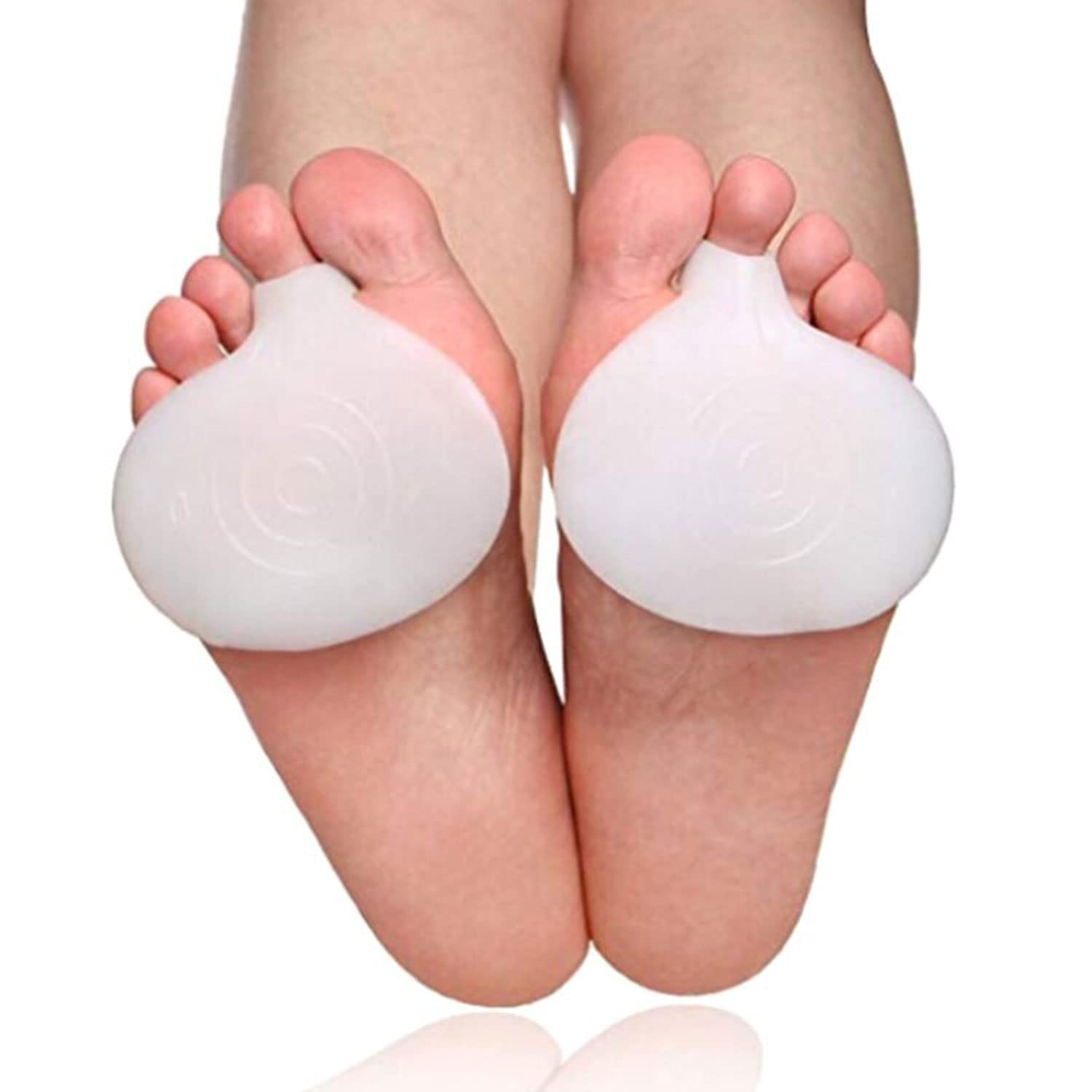 Pedimend Mortons Neuroma Running Support - 4 Pieces | Pressure Relieving Pads | Metatarsalgia Insoles | Rapid Pain Relief Sore Feet | Ball of Foot Soft Cushion | Shoe Padding Metatarsal Half Inserts