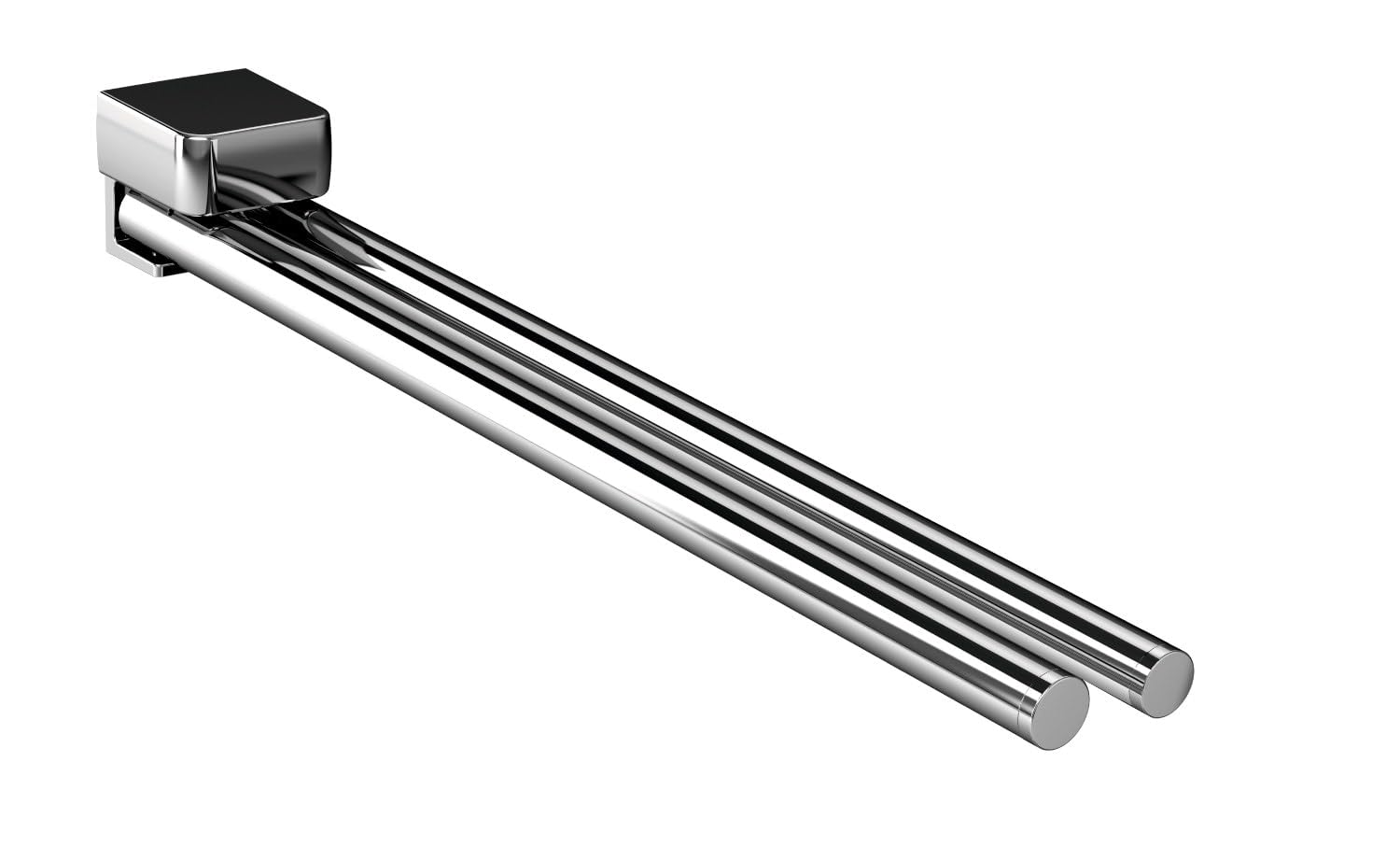 Emco 8104109 Trend Towel Rail, Swivel, 350 mm, Chrome, 025000135