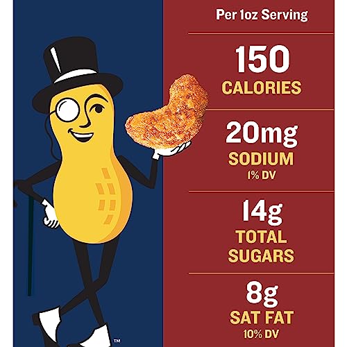 PLANTERS APPLE CIDER DONUT CASHEWS, COOKING & BAKING NUTS & SEEDS, FLAVORED CASHEWS, FALL SNACKS, CASHEW, PARTY SNACK, PLANT-BASED PROTEIN, 12.5 OZ CANISTER
