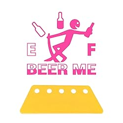 Augeny Funny Car Fuel Tank Sticker, EF Logo