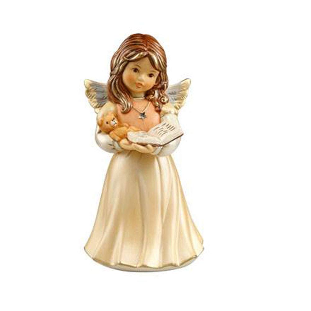 Goebel X-Mas 41-539-07-1 Angel Figurine Stoneware Multi-Coloured 7.5 cm x 7.5 cm x 14 cm