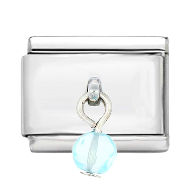 AKKi Italian Charms Armband Classic glieder Italy Charm,Silber Gold Edelstahl Links Kult modele Blume Tiere Herz für Basisarmband Glänzend matt Farbe kompatibel mit Original Strass Herz in rot