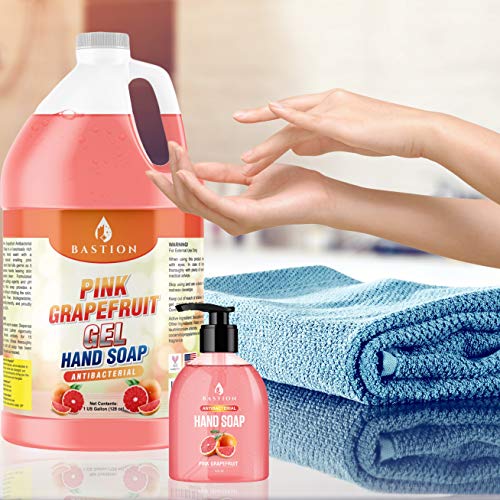 Pink Grapefruit Antibacterial Gel Hand Soap Refill 1 Gallon (128 oz