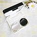 Qishi Mini Travel Simple Contact Lens Case Box Container Holder (Black)