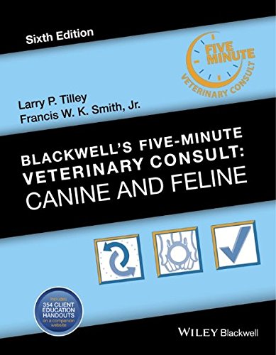 Download Blackwell's Five-Minute Veterinary Consult: Canine and Feline