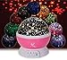 BELUN Stars Night Light for Kids, Universe Night Light Projection Lamp, Romantic Star Christmas Birthday Space Projector lamp for Bedroom(Pink)
