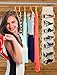 Innovative Home Creations Hanging 14 Pocket Beige Shoe Organizer