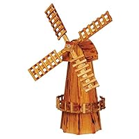 Garden Oaks Specialties Medium Wooden Windmill