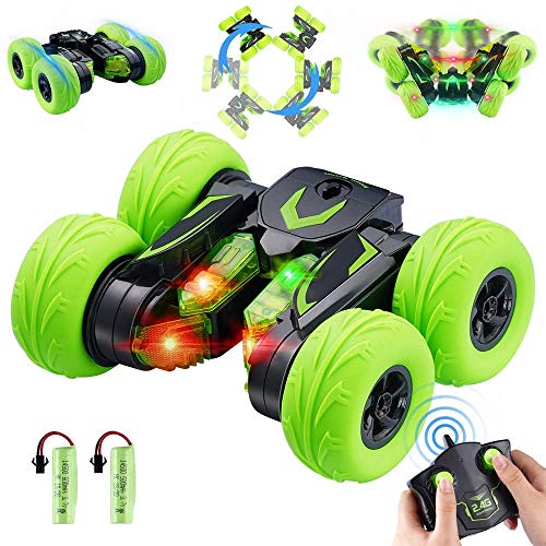 OYE HOYE RC Stunt Cars for Kids, 4WD 360° Rotating & Flipping Remote