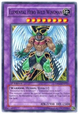 Yu-Gi-Oh! - Elemental Hero Wild Wingman (DP03-EN011) - Duelist Pack 3 Jaden Yuki 2-1st Edition - Common