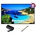 Excelvan 120 Inch 16:9 PVC Fabric Portable Indoor Outdoor Projector Screen Rolling High Color Reduction Theater Screen for Home Cinema Movie