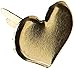 CREATIVE IMPRESSIONS Metal Paper Fasteners 50/Pkg, Gold-Hearts