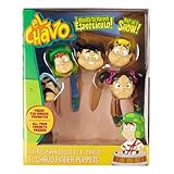 El Chavo, El Chavo Finger Puppets, 5-Pack, 1.5 Inches