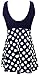Women's One Piece Swimsuit Plus Size Swimwear Cover Up Swimdress Bathing Suit