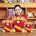 Gloveleya Chinese New Year Decorations - Year of The Pig Festival Decoration Plush Piggy Stuffed Animal Good Luck Toys 8.5