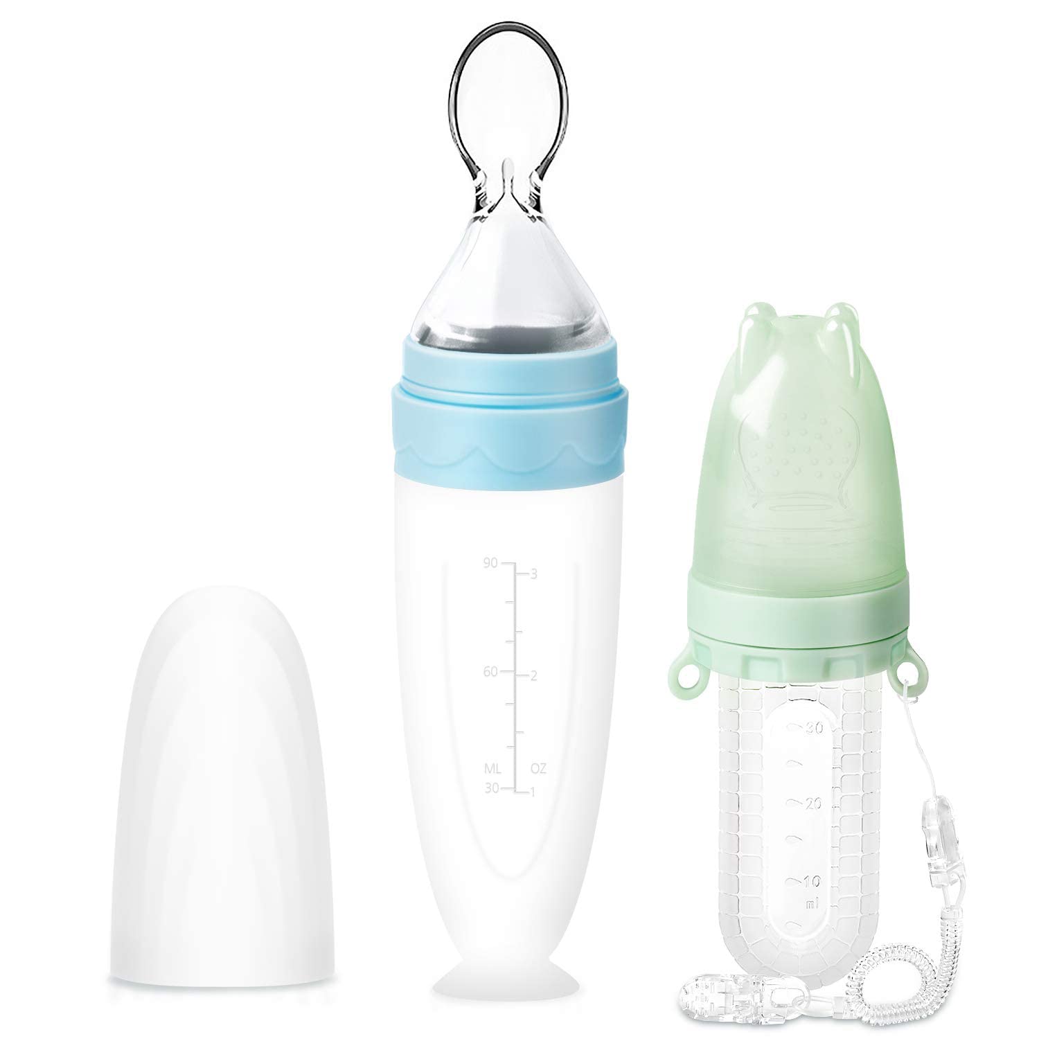 Photo 1 of Termichy Baby Food Dispensing Spoon: Squeeze Feeder Dispenser for Baby - Self Feeding Bottle Spoon