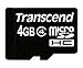 Transcend 4 GB Class 4 microSDHC Flash Memory Card TS4GUSDHC4