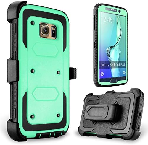 Galaxy S6 Edge Plus case, Samcore Defender Heavy Duty Belt Clip Case With Rugged Holster, Without Screen Protector for Samsung Galaxy S6 Edge Plus [MINT GREEN]