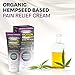 Inmotion Hemp Pain Relief Cream - 100mg Hemp Seed Oil 1.65 Ounce Tube Fast Acting Topical Analgesic for Arthritis, Tendinitis, Back, Knee, Muscle, Foot, and Elbow Pain