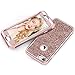 Vofolen Bling Cover for iPhone 6S Case iPhone 6 Case Glitter Bling Shiny Heavy Duty Protection Full-body Protective Hard Shell Hybrid Silicone Rubber Armor with Front Bumper for iPhone 6 6S -Rose Gold