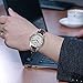 iStrap Leather Watch Band -Alligator Grain Embossed Pattern Calfskin Replacement Strap-Stainless Steel Deployment Buckle with Push Buttons-Bracelet for Men Women-18mm 19mm 20mm 21mm 22mm 24mm