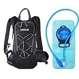 Hydration Pack Recreational Backpack with 2L BPA Free Water Bladder Bag Lightweight Outdoor Products Tactical Survival Reservoir for Marathon Hiking Camping Cycling Sports Fits Men Women Kids Children