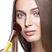 amoore Foundation Makeup Brush Kabuki Brush Wooden Handle Make up Brush Perfect For Blending Liquid, Cream Flawless Powder Cosmetics (1 Pcs Angled Round Brush)