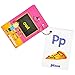Star Right Alphabets Flash Cards with Pictures, 36 Cards, with 1 Ring, for Ages Pre-K & K