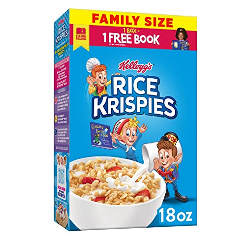 Kellogg's Rice Krispies Breakfast Cereal, Kids Snacks, Baking