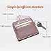 Nico Louise Cat Ear Leather Coin Purses Women Key Chain Credit Card Holders Girls Wallet (Black)