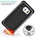 Tekcoo for Galaxy S6 Case, [Tmajor Series] [Gray/Black] Shock Absorbing Hybrid Rubber Plastic Impact Defender Rugged Slim Hard Case Cover Shell for Samsung Galaxy S6 S VI G9200 GS6 All Carriers