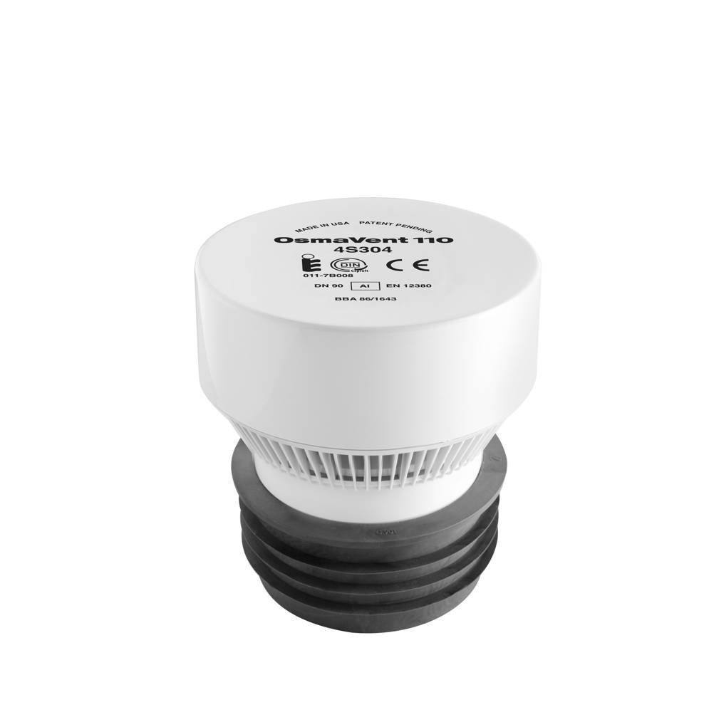 Osma OsmaVent 4S304W air admittance valve for 110mm / 82mm pipe.