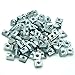 TOPINSTOCK M4 Threaded Slide in T-Nut for 20x20 Aluminum Extrusions Pack of 100