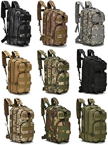 AMAZZANG-30L 3P Outdoor Military Rucksacks Tactical Backpack Camping Hiking Trekking Bag