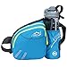 Outdoor Waist Bag, Sunhiker Sports Water Resistant Waist Pack with Water Bottle (Not Included) Holder, Running Belt Bag Pouch Fanny Pack for Hiking Running Cycling Camping Climbing Travel(609/L-Blue)
