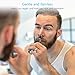 SUPRENT Professional Nose &Ear Hair trimmer for Men, Wet/Dry Nose Hair Clippers with an AA Battery, Precise & Safe (Black)
