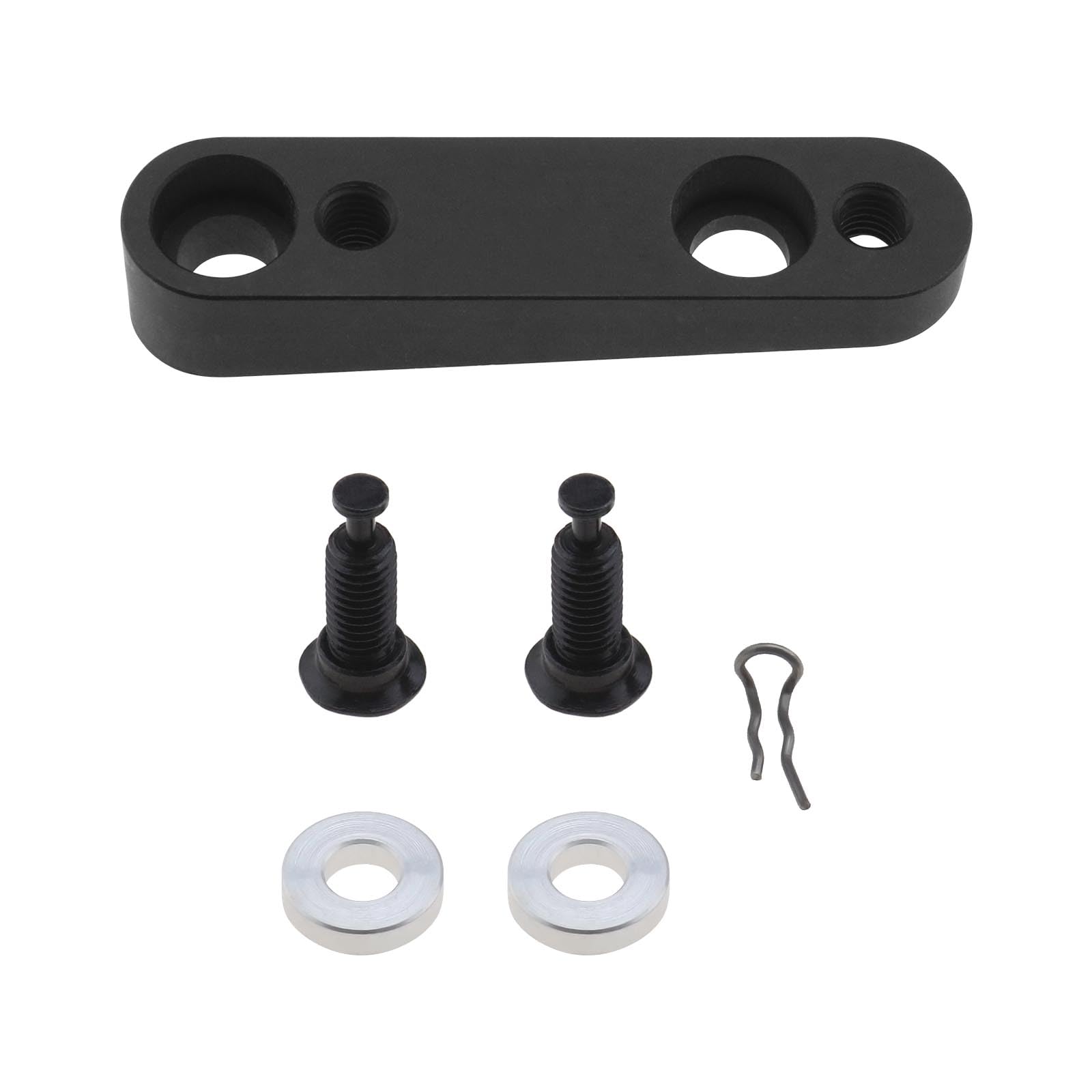 ECSiNG Bike Disc Brake Adapter Replacement Compatible with SM-MA-R160 Model Flat Mount Disc Brake Adapter Bicycle Accessories Alloy